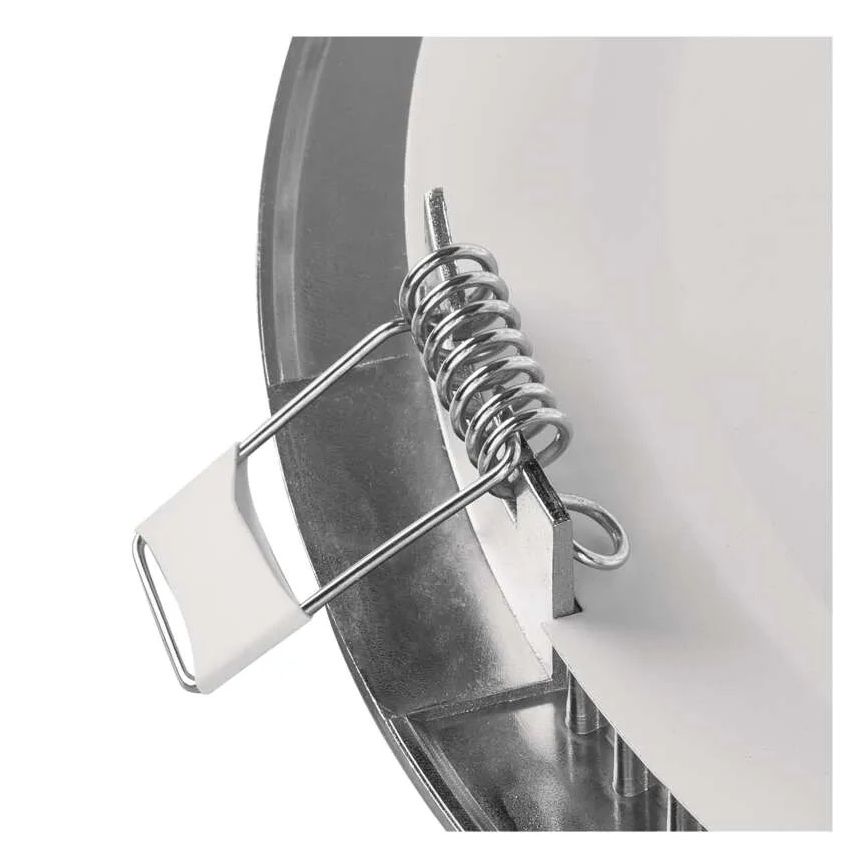 Oprawa wpuszczana LED NEXXO LED/18W/230V 3000/3500/4000K srebrna śr. 22,5 cm