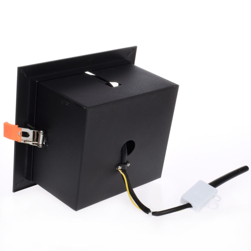 Oprawa wpuszczana PLAZA AR111 1xGU10/12W/230V czarny