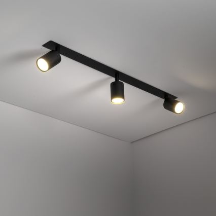 Oprawa wpuszczana punktowa NEX 3xGU10/10W/230V czarny