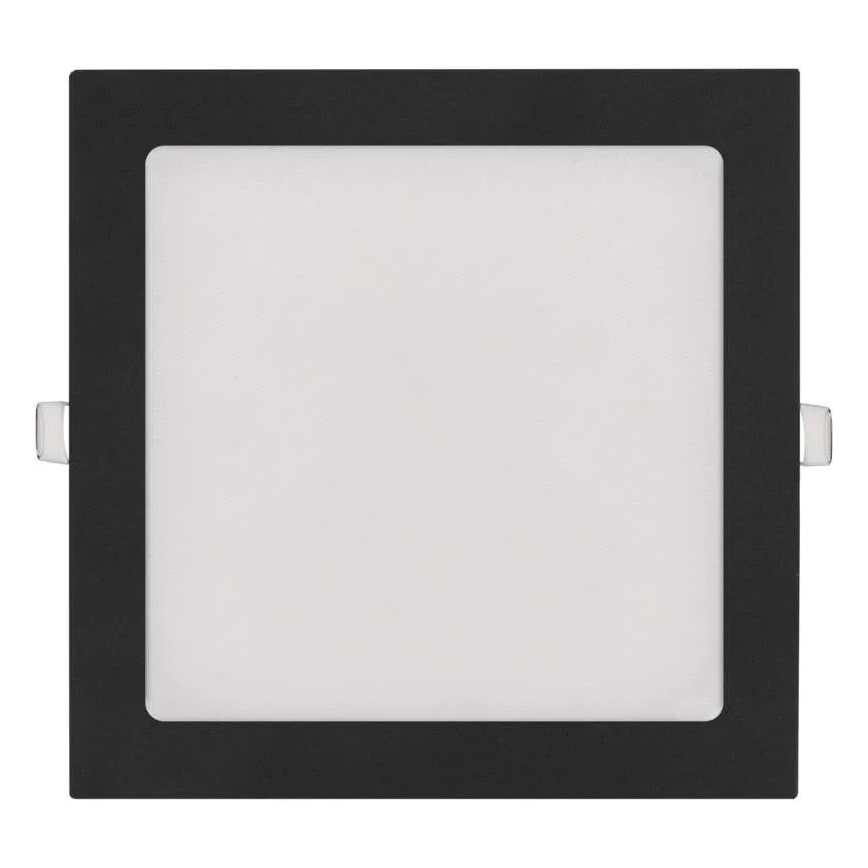 Oprawa wpuszczana sufitowa LED NEXXO LED/18W/230V 3000/3500/4000K czarna 22,5 x 22,5 cm