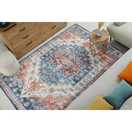 Orientalny dywan DOVE-VINTAGE 120x170 cm 2600 g/m2 wielobarwny