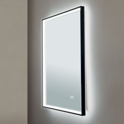 LED Łazienkowe naścienne lustro z podświetleniem FRAME LED/48W/230V 3000/4000/6000K 60x45 cm IP44