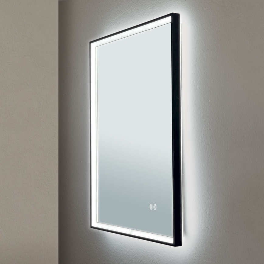 LED Łazienkowe naścienne lustro z podświetleniem FRAME LED/48W/230V 3000/4000/6000K 60x45 cm IP44