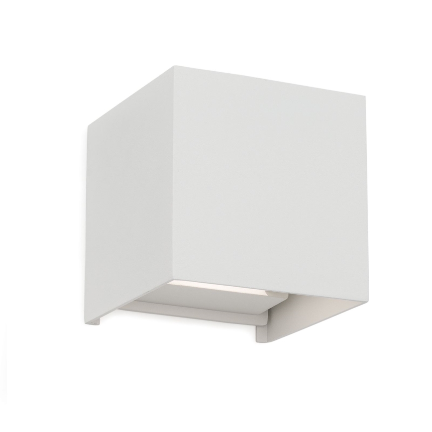 LED Kinkiet zewnętrzny CUBE 2xLED/3W/230V IP54 biały