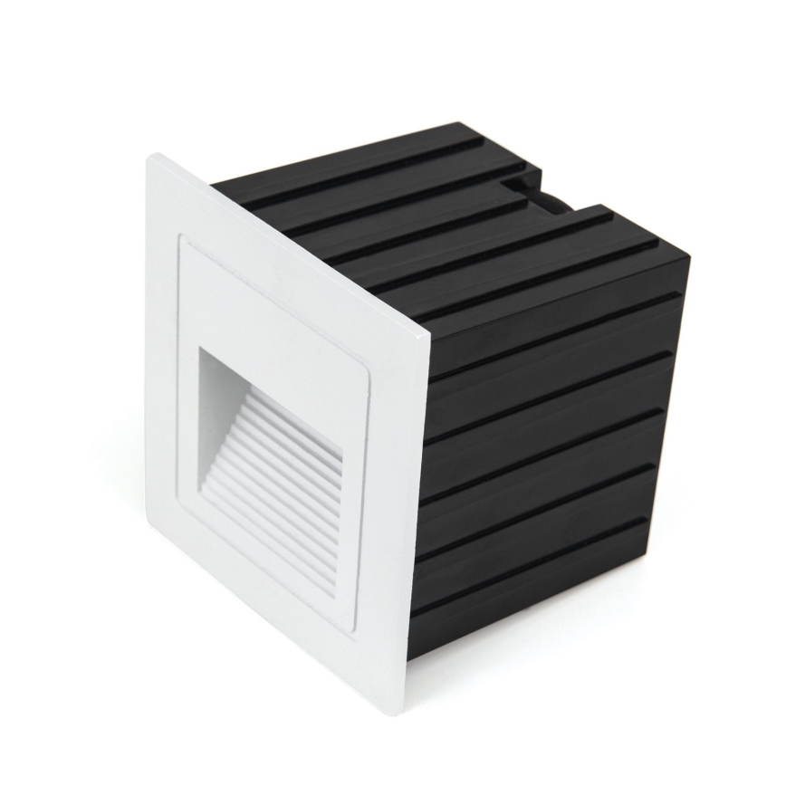LED Oprawa wpuszczana LORO LED/2W/230V IP65 biały