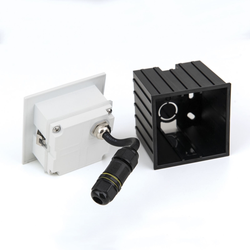 LED Oprawa wpuszczana LORO LED/2W/230V IP65 biały