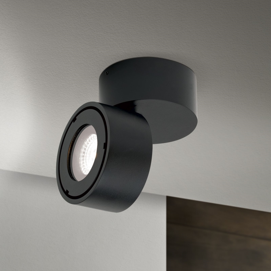 LED ściemnialny łazienkowy Oświetlenie punktowe HARVEY LED/15W/230V IP65 czarny