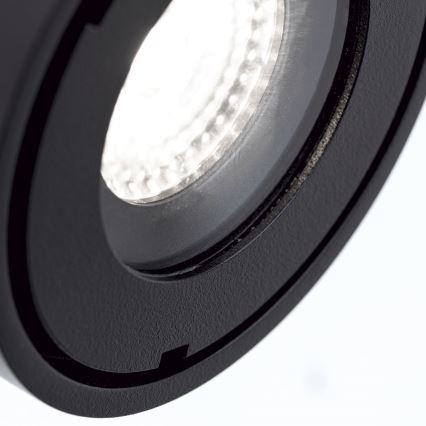 LED ściemnialny łazienkowy Oświetlenie punktowe HARVEY LED/15W/230V IP65 czarny