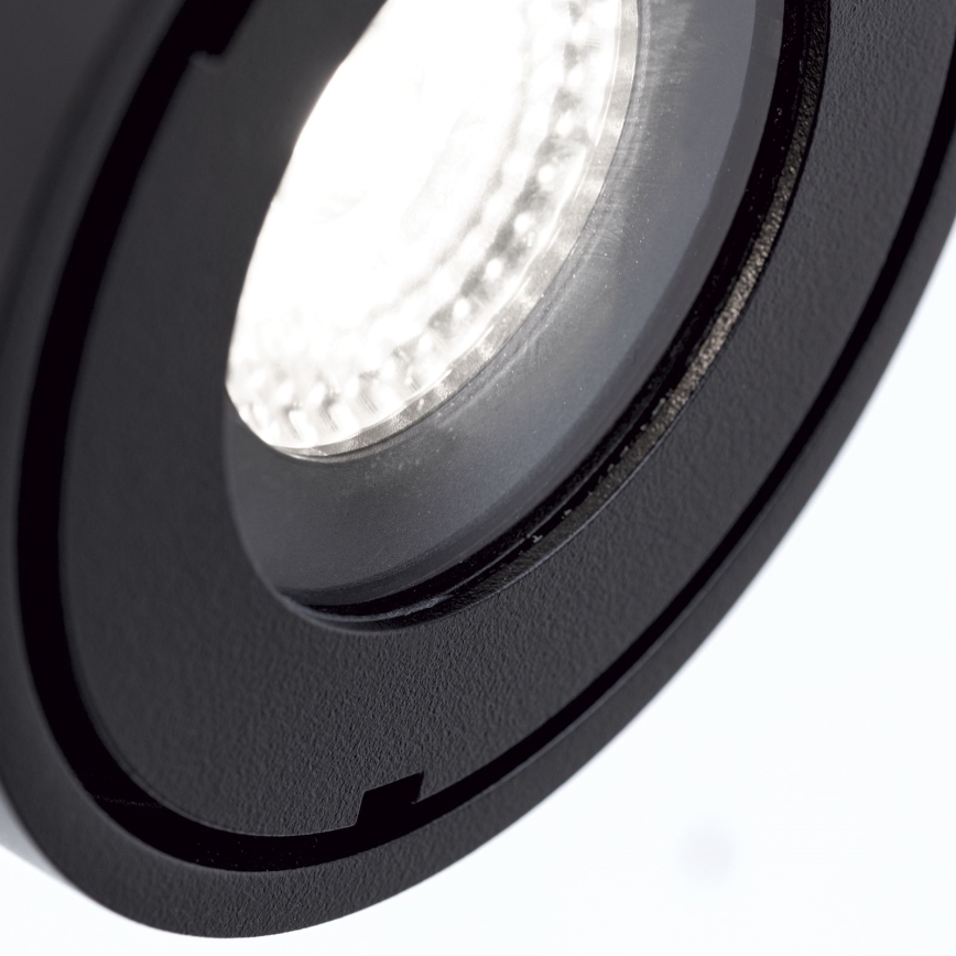 LED ściemnialny łazienkowy Oświetlenie punktowe HARVEY LED/15W/230V IP65 czarny