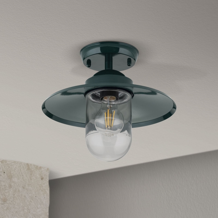 Zewnętrzny żyrandol EDWARD 1xE27/60W/230V IP44 zielony