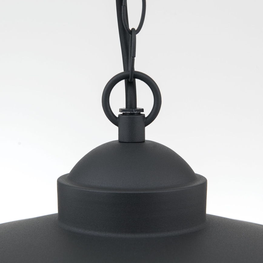 Zewnętrzna lampa wisząca EDWARD 1xE27/60W/230V IP44 czarna