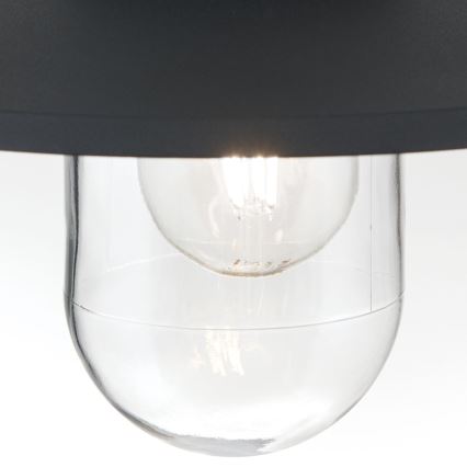 Zewnętrzna lampa wisząca EDWARD 1xE27/60W/230V IP44 czarna