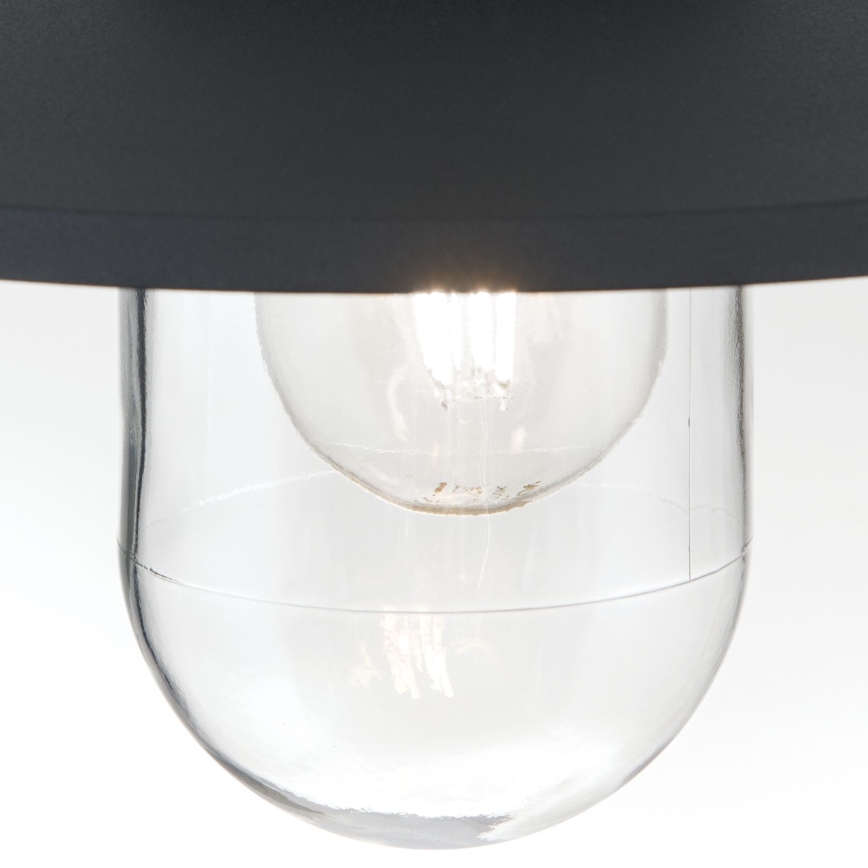 Zewnętrzna lampa wisząca EDWARD 1xE27/60W/230V IP44 czarna