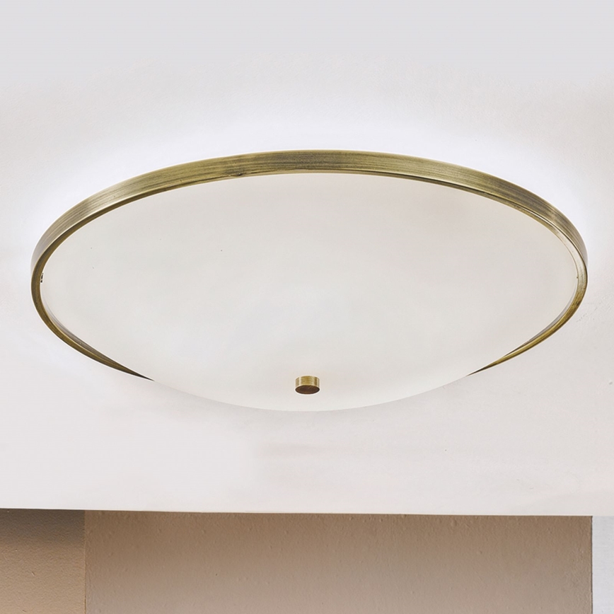 Plafon AIDA 5xE27/60W/230V śr. 56,5 cm mosiądz