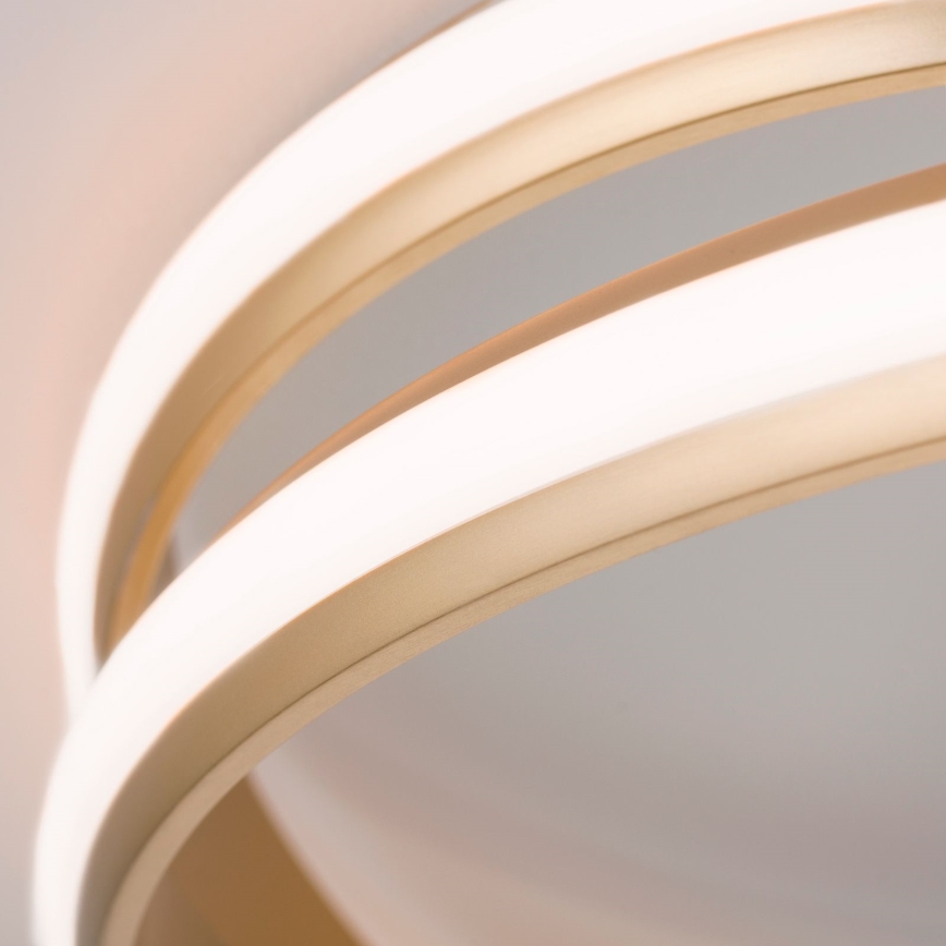 LED Regulowane oświetlenie sufitowe CIRCUS LED/30W/230V złote