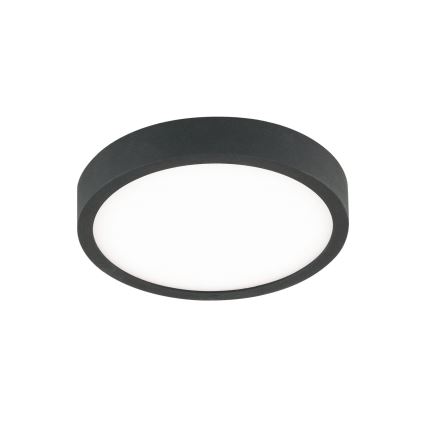 LED Plafon BULLY LED/12W/230V śr. 14 cm czarny