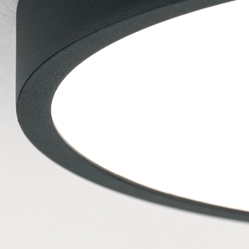LED Plafon BULLY LED/12W/230V śr. 14 cm czarny
