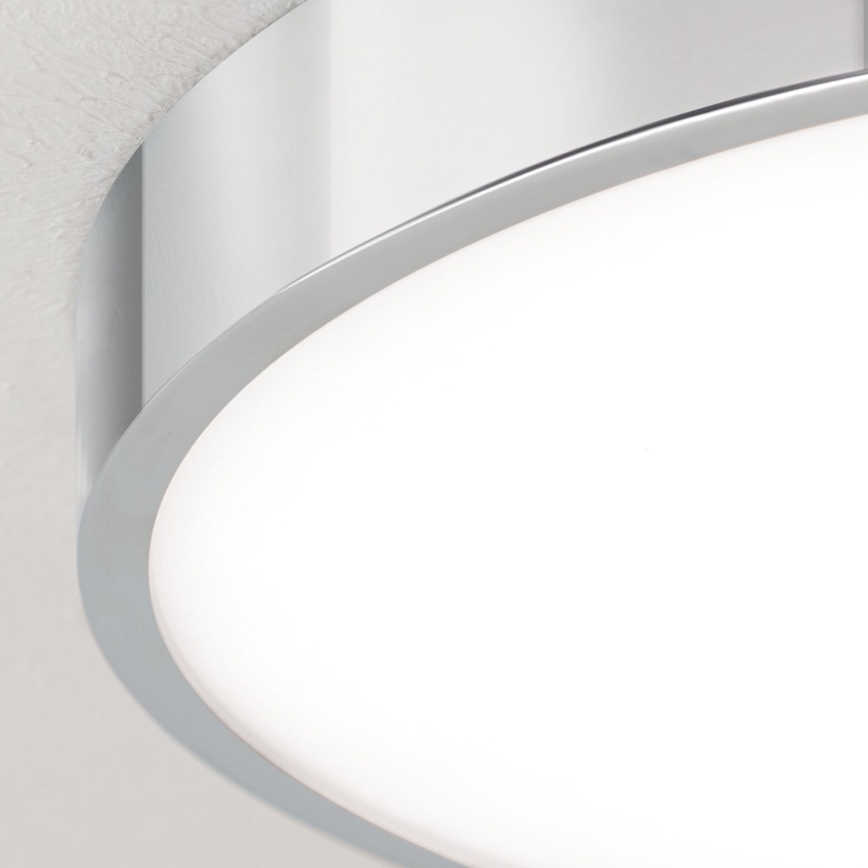 LED Plafon BULLY LED/28W/230V śr. 28 cm chrom błyszczący