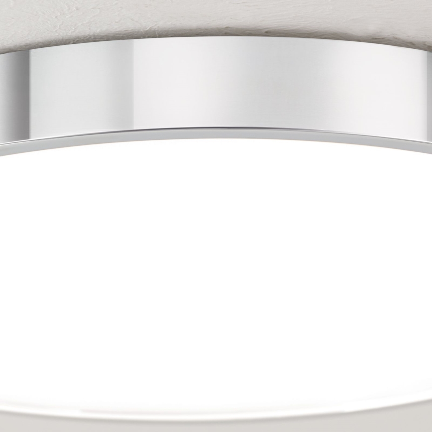 LED Plafon BULLY LED/28W/230V śr. 28 cm chrom błyszczący