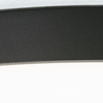 LED Plafon BULLY LED/28W/230V śr. 28 cm czarny