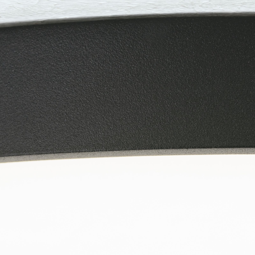 LED Plafon BULLY LED/28W/230V śr. 28 cm czarny