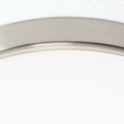 LED Plafon BULLY LED/28W/230V śr. 28 cm matowy chrom