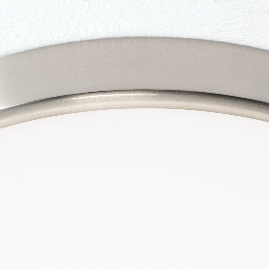 LED Plafon BULLY LED/28W/230V śr. 28 cm matowy chrom