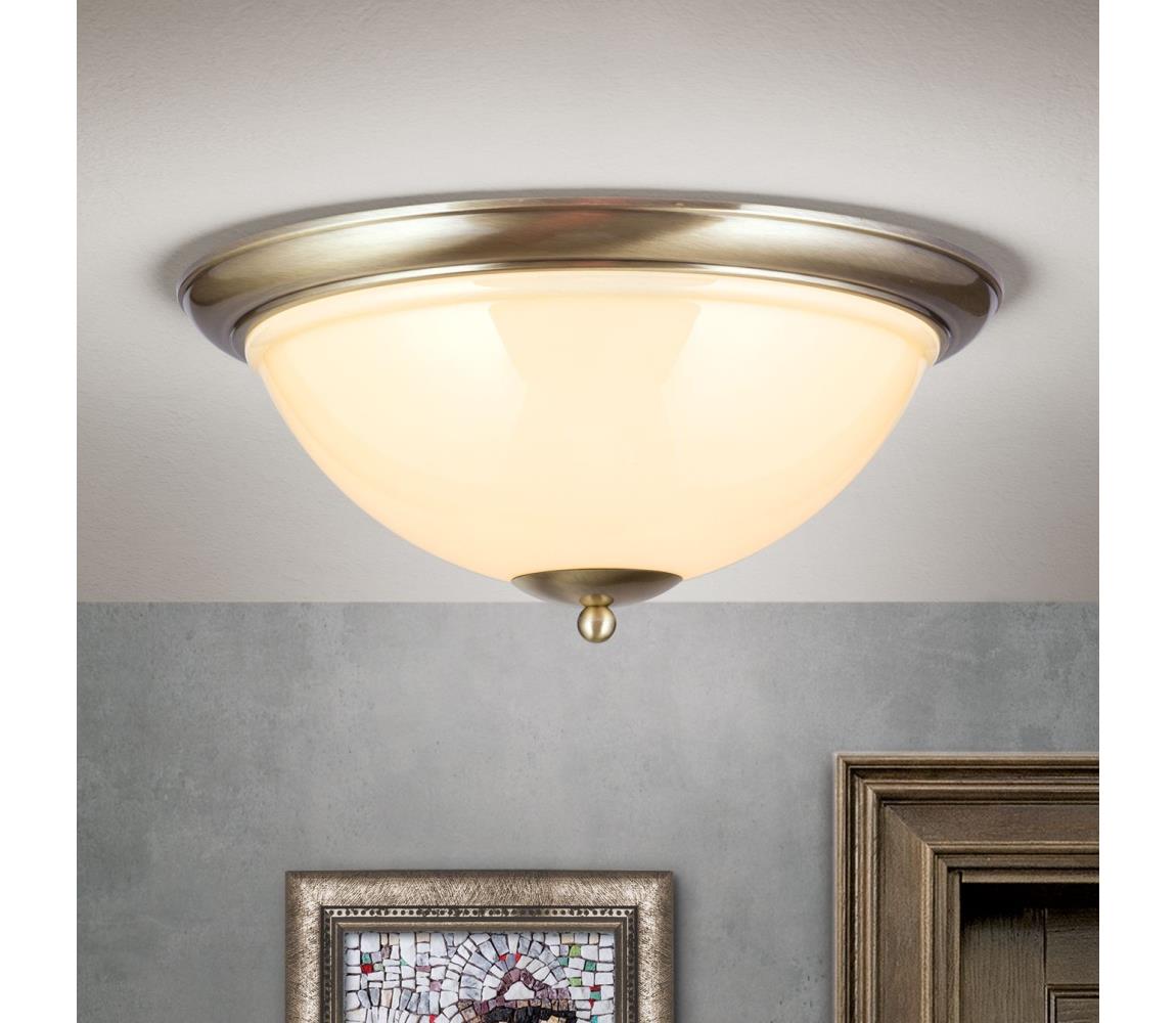 Orion DL 7-677/50-Plafon AUSTRIAN OLD LAMP 3xE27/60W/230V brąz/beżowy