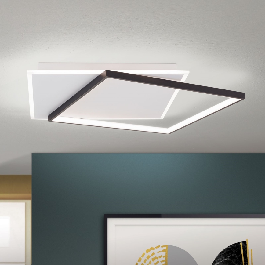 LED Regulowane oświetlenie sufitowe EMANUEL LED/50W/230V biały/czarny