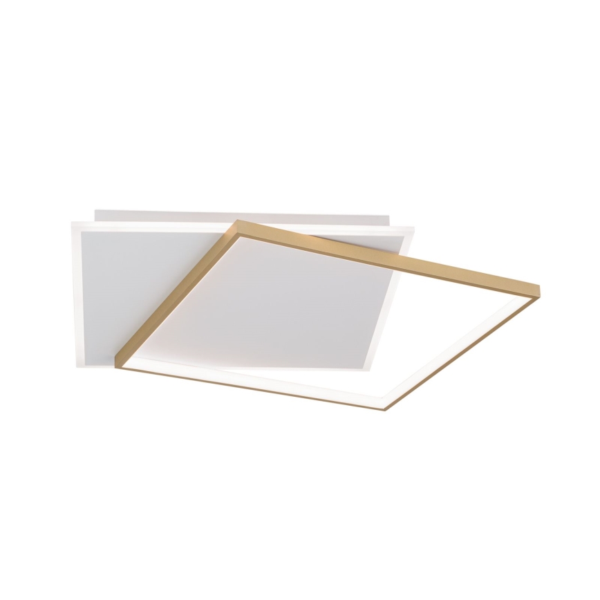 LED Plafon ściemnialny EMANUEL LED/50W/230V biały/złoty