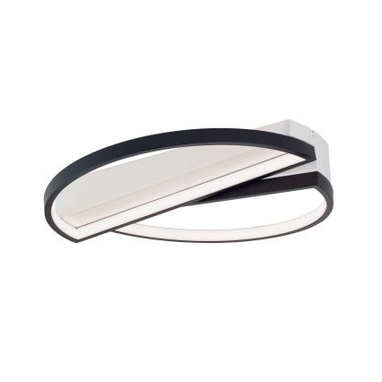LED Plafon ściemnialny OLGA LED/28W/230V czarny/biały
