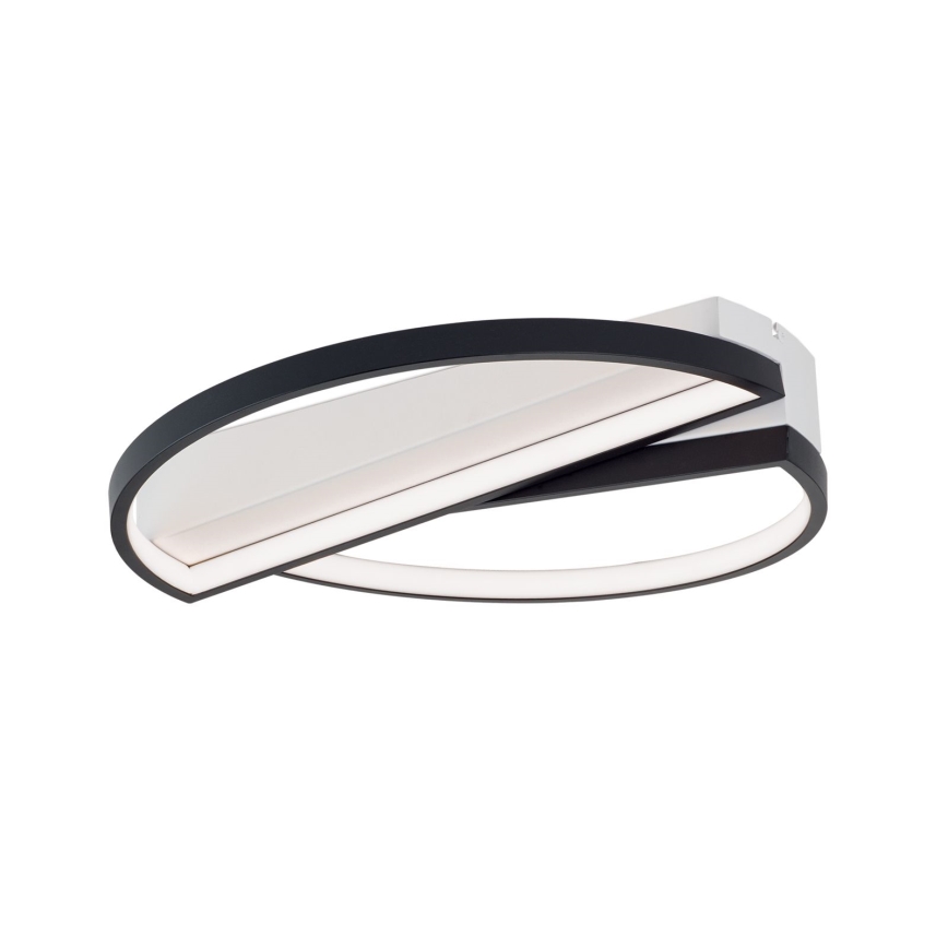LED Plafon ściemnialny OLGA LED/28W/230V czarny/biały