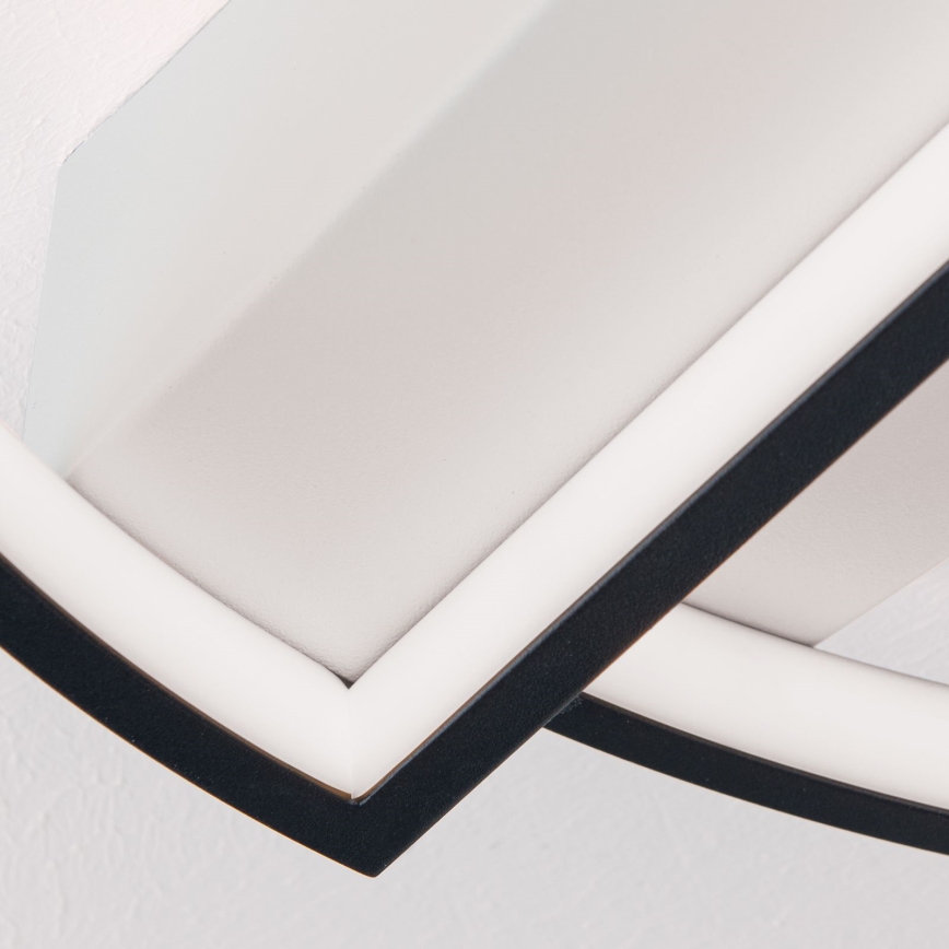LED Plafon ściemnialny OLGA LED/28W/230V czarny/biały