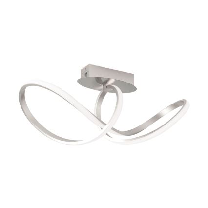 LED Ściemnialny żyrandol natynkowy CIRCUS LED/30W/230V matowy chrom