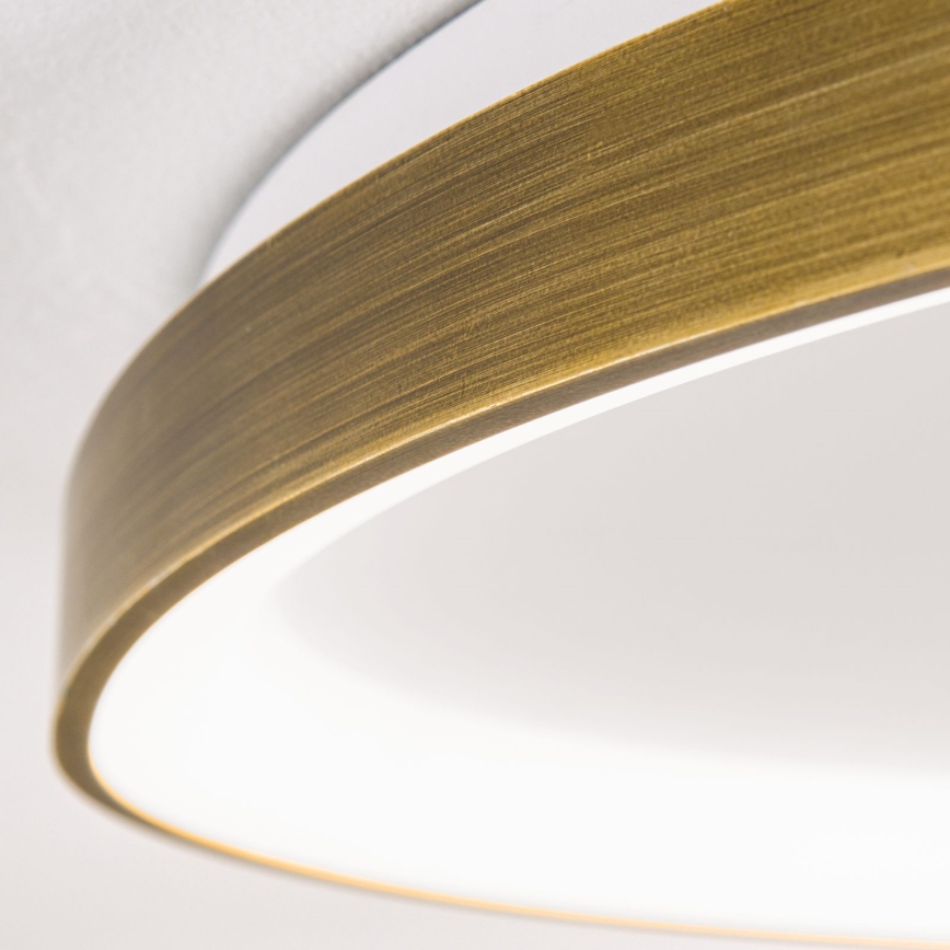 LED Plafon CHARLIE LED/48W/230V śr. 65 cm złoty