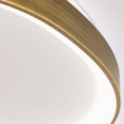 LED Plafon CHARLIE LED/48W/230V śr. 65 cm złoty