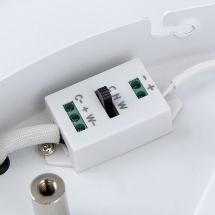 LED Plafon ściemnialny MASCA LED/36W/230V 2700/3350/4000K śr. 40 cm biały