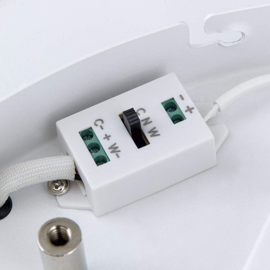 LED Plafon ściemnialny MASCA LED/36W/230V 2700/3350/4000K śr. 40 cm biały