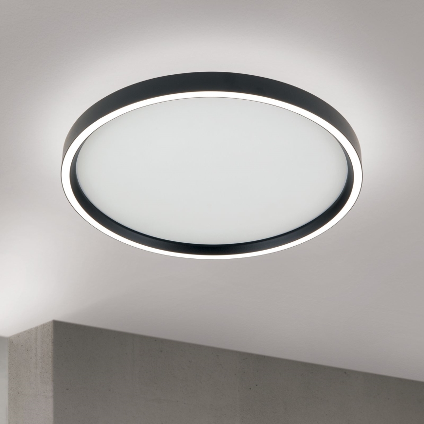 LED Plafon ściemnialny MASCA LED/36W/230V 2700/3350/4000K śr. 40 cm czarny