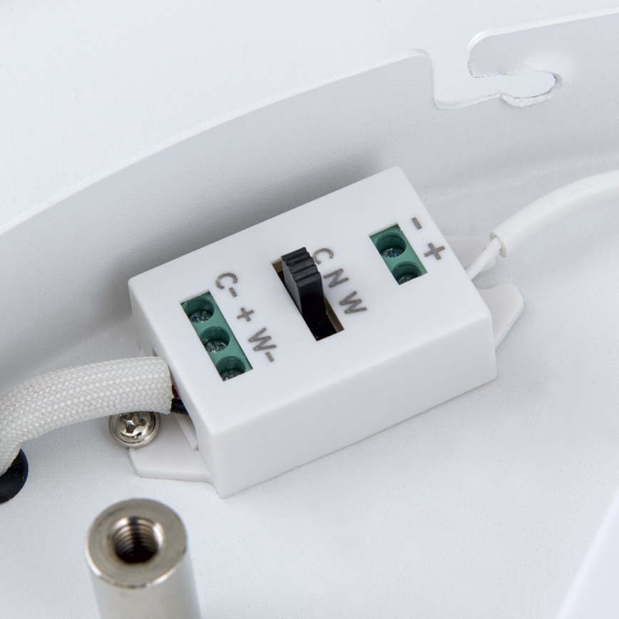 LED Plafon ściemnialny MASCA LED/47W/230V 2700/3350/4000K śr. 60 cm biały
