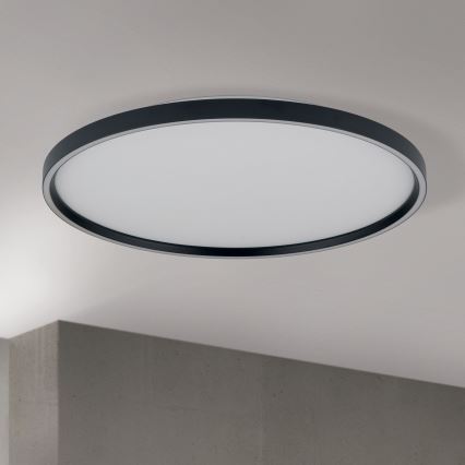 LED Plafon ściemnialny MASCA LED/47W/230V 2700/3350/4000K śr. 60 cm czarny