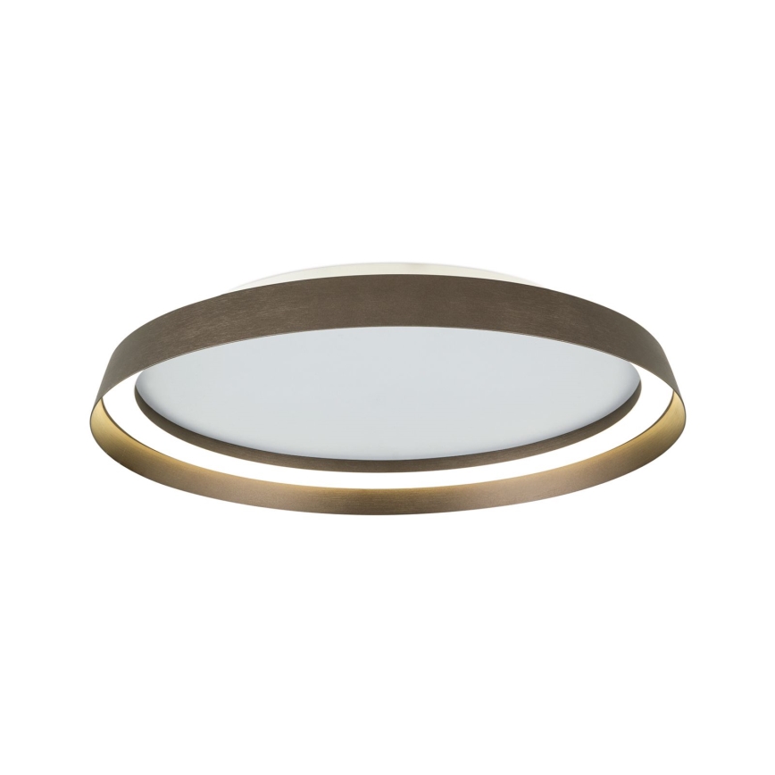 LED Regulowane oświetlenie sufitowe MANTA LED/38W/230V 2700/3000/4000K śr. 45 cm brązowe