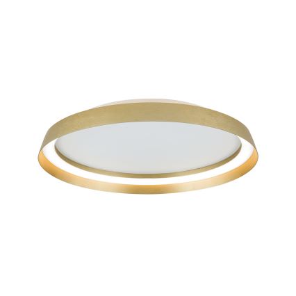 LED Plafon ściemnialny MANTA LED/38W/230V 2700/3000/4000K śr. 45 cm złoty