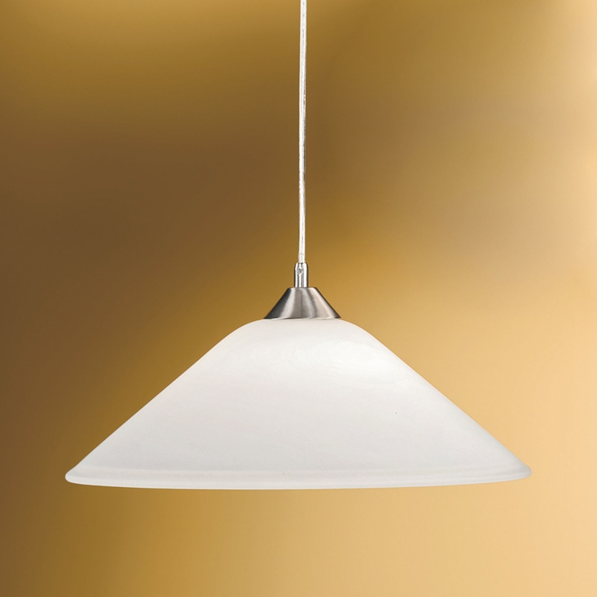 Żyrandol na lince GRADO 1xE27/60W/230V śr. 40 cm matowy chrom