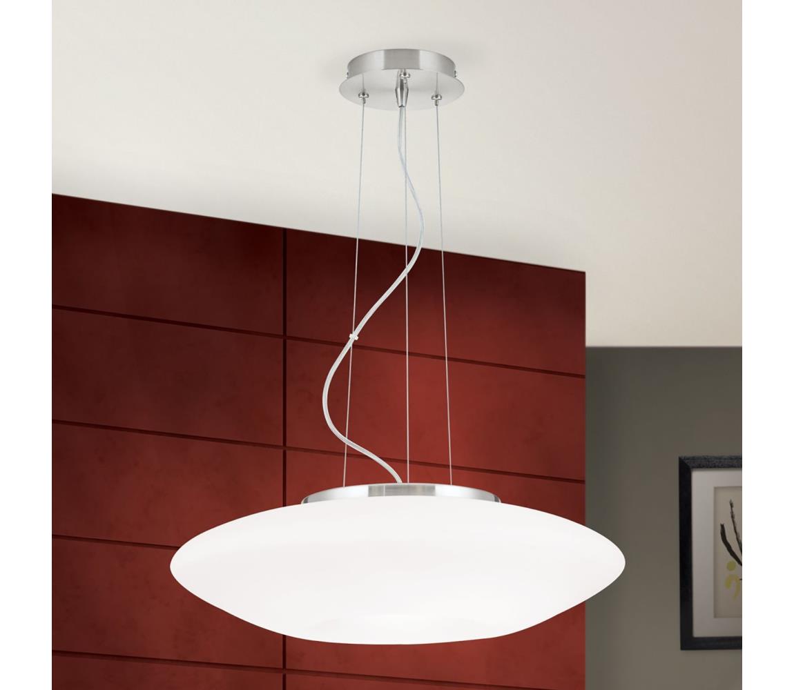 Orion HL 6-1559/2 - Żyrandol na lince BLANC 2xE27/60W/230V śr. 49 cm matowy chrom
