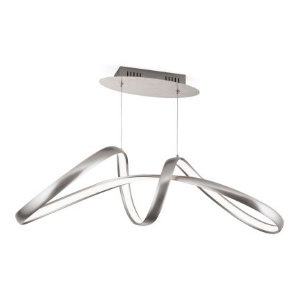 Lampa wisząca LED ściemnialna na linkę CIRCUS LED/36W/230V srebrna