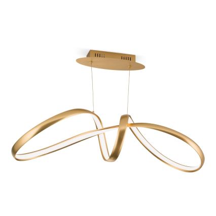 Lampa sufitowa LED ściemnialna na linkach CIRCUS LED/36W/230V złota