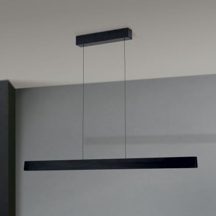 Lampa wisząca LED ściemnialna na linkę TARA LED/44W/230V 2700/3800/4500/5700K czarna