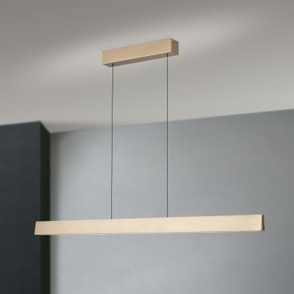 Lampa sufitowa LED ściemnialna na linkach TARA LED/44W/230V 2700/3800/4500/5700K złota