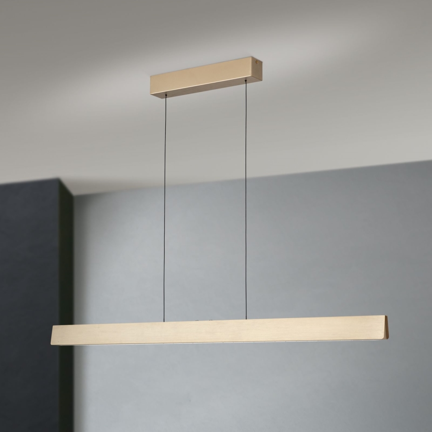 Lampa sufitowa LED ściemnialna na linkach TARA LED/44W/230V 2700/3800/4500/5700K złota